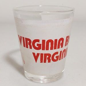 Vintage (Virginia Beach) SHOT GLASS Collectible #S051